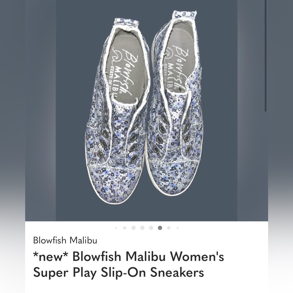 *new* Blowfish Malibu Women's Super Play Slip-On Sneakers Size 9 - Picture 14 of 14